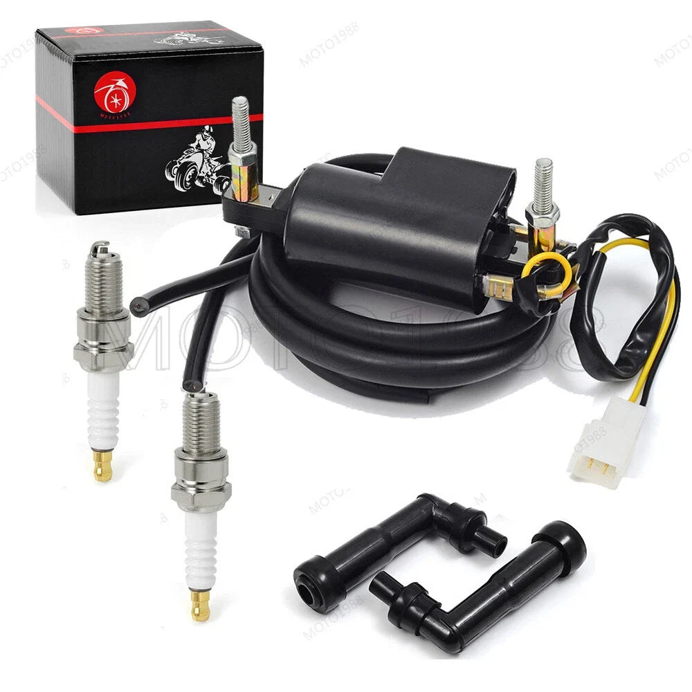 Ignition Coil Spark Plug for Honda Hawk CB400 CB450 (1979–1985)