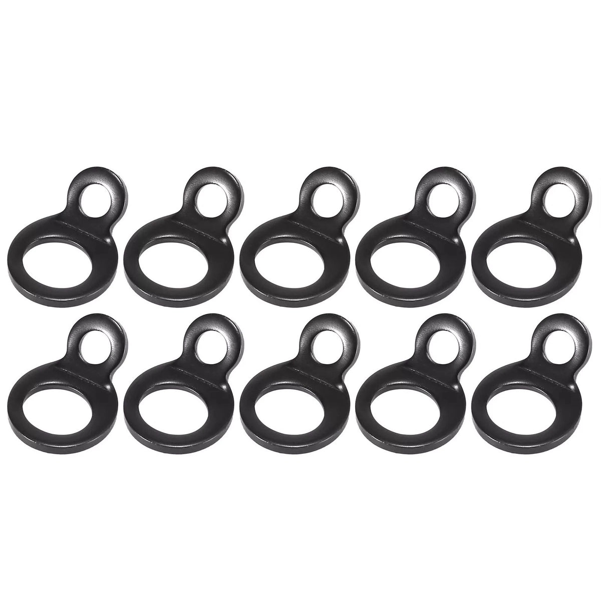 10Pcs Tie Down Anchors Hooks Dirt Bike Tie Down Strap Rings for Motorcycle