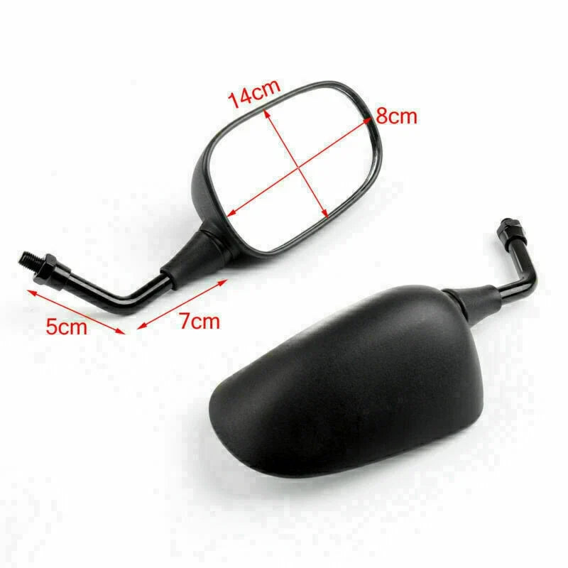10mm Rearview Mirror for Honda FJS400 FJS600 Silverwing CB600F (2007–2011)