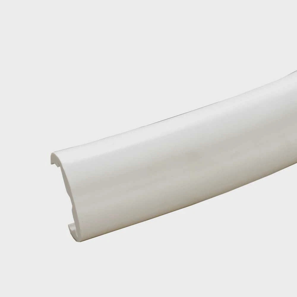 Barbour Boat Flexible U-Molding F2398 - 2 5/8 X 1 1/4 Inch White (45FT)