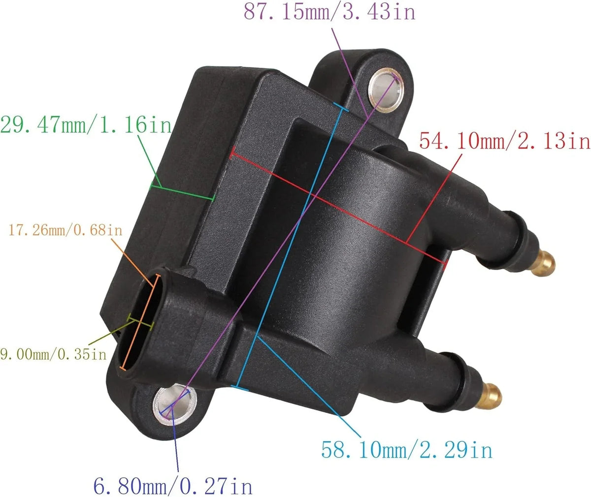 Ignition Coil for Mercury Mercruiser 35-80HP (8M0029482, 300-8M0044991)