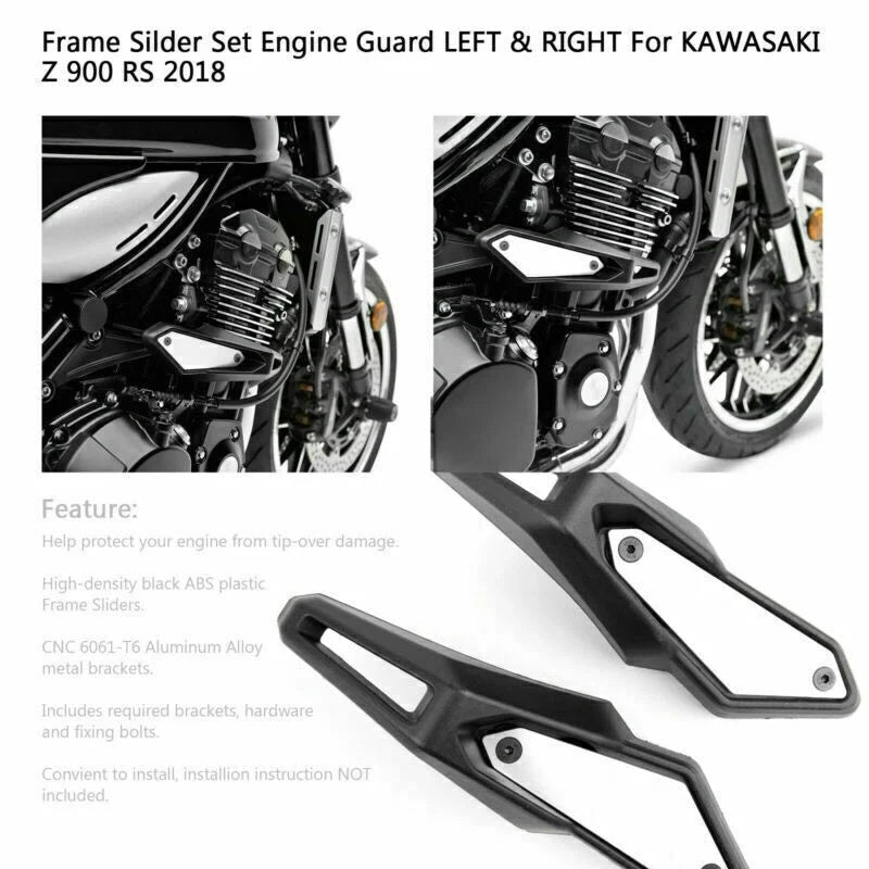 Frame Slider Set for Kawasaki Z 900 RS (2018) - Engine Guard Protector