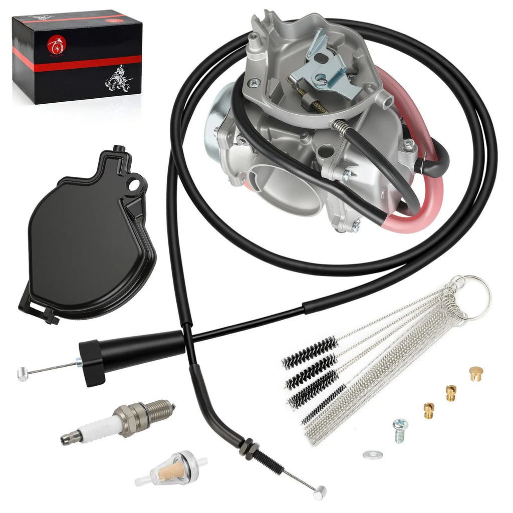 Carburetor, Throttle Cable & Fuel Filter Kit for Arctic Cat 250 300 (2001–2005)