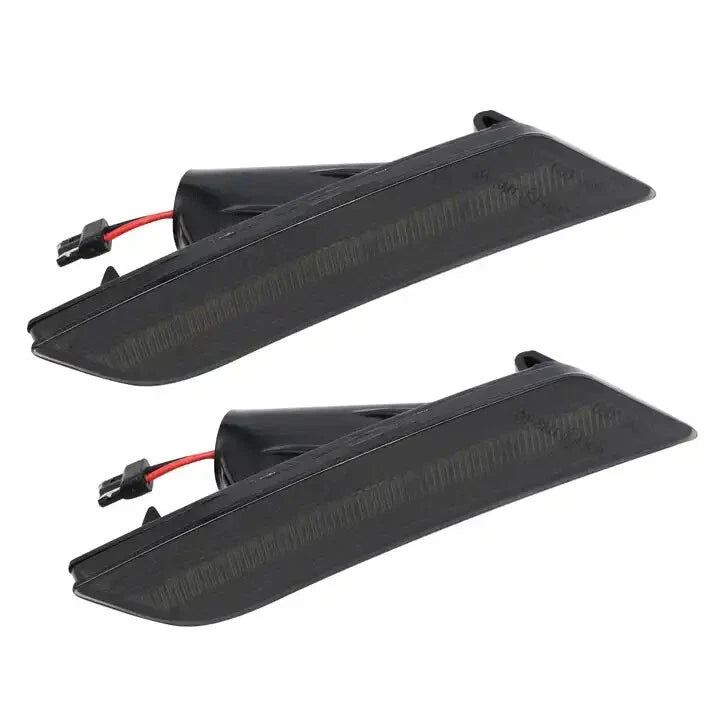 Black LED Bumper Side Marker Light for Cadillac ATS (2013–2014) XT5 (2017–up)
