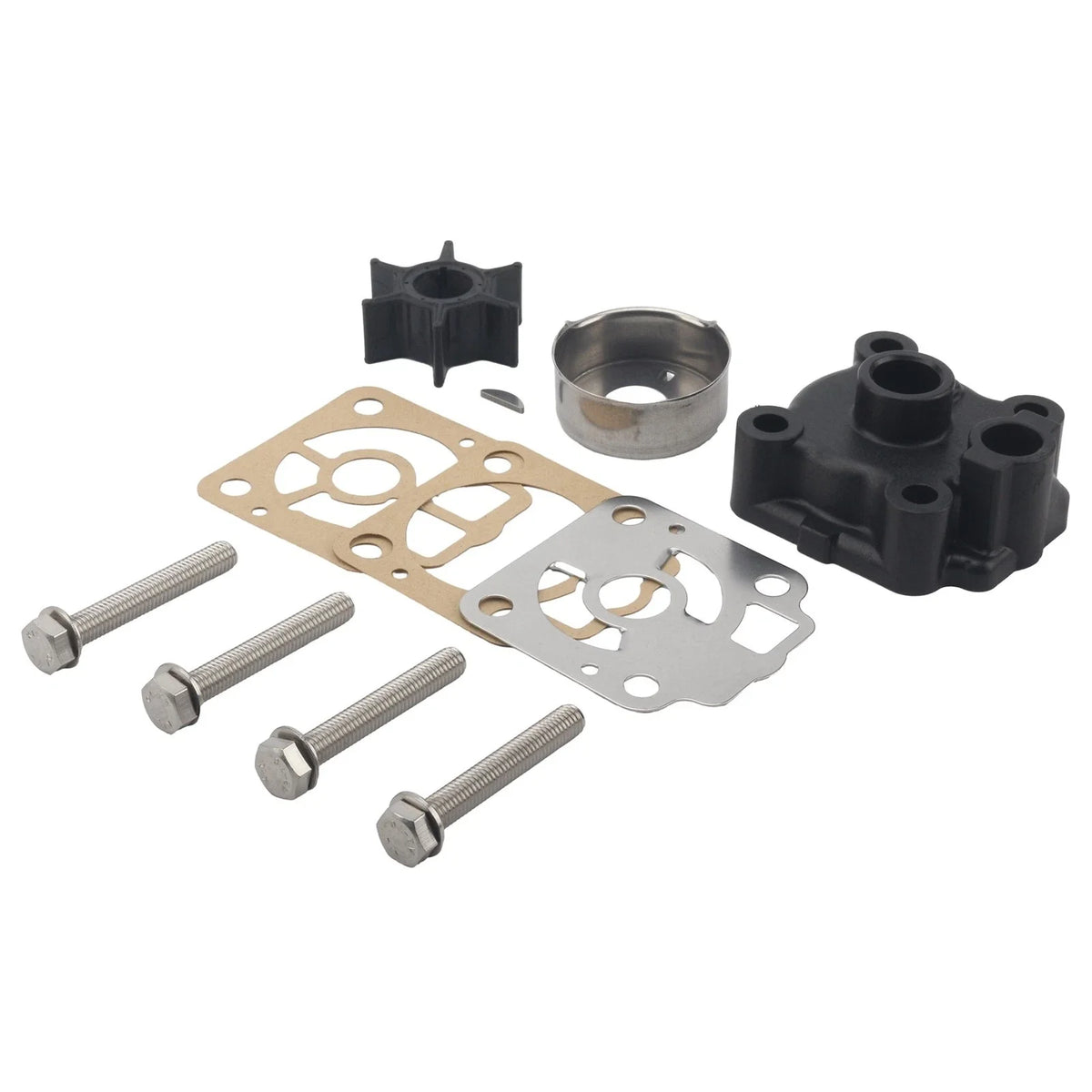 Water Pump Impeller Kit for Tohatsu Outboard 40 50 HP (3C8-87322-0, 3C8-65021-2)