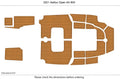 EVA Foam Teak Deck Flooring for Astilux Open AX 600 (2021)
