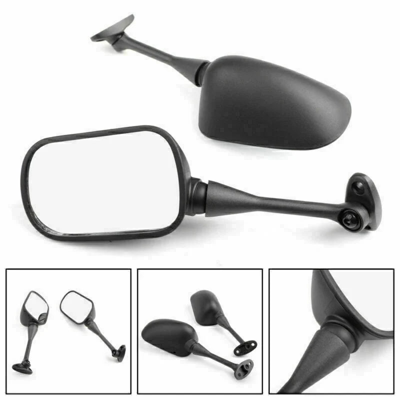 Side Rear View Mirrors for Honda CBR600RR (2003–2014) CBR1000RR (2004–2007) Black T9