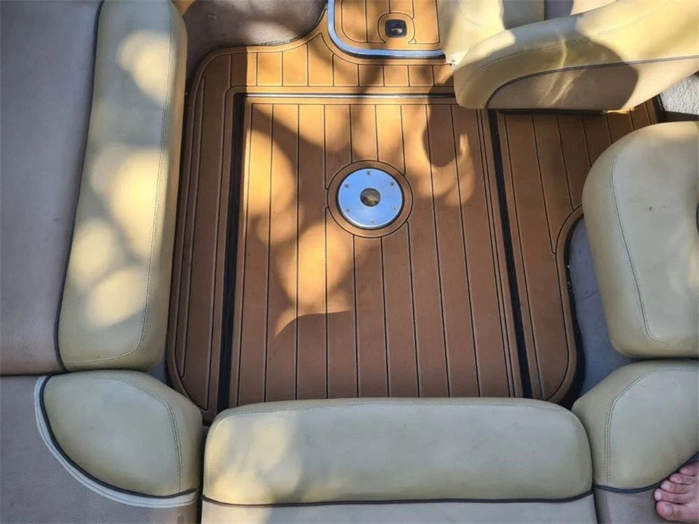 EVA Foam Teak Deck Floor Mat for Malibu 21 VLS (2004)