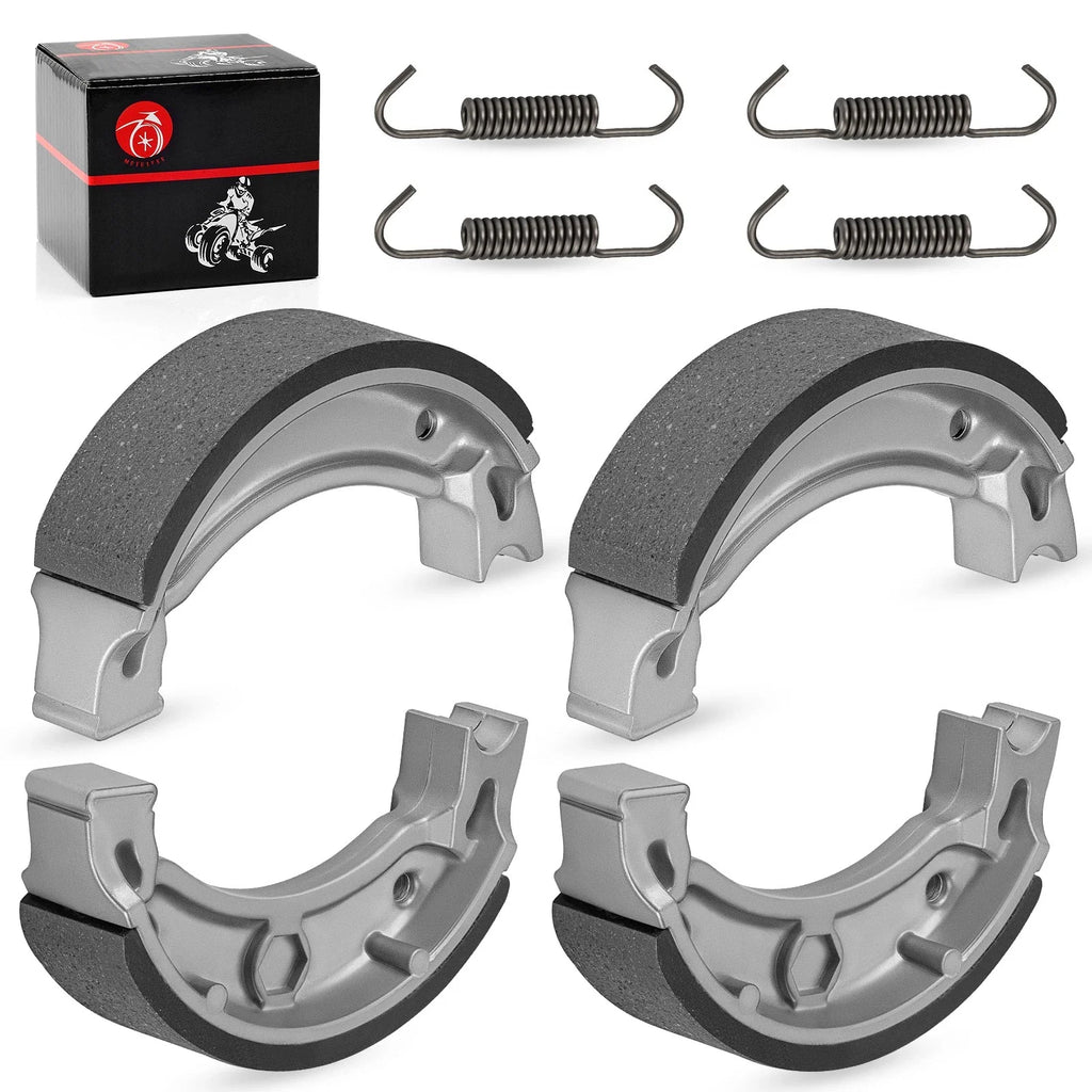 2X Brake Shoes for Yamaha Badger 80 YFM80 (1992–2001) Breeze 125 YFA-1 (1989–2004)