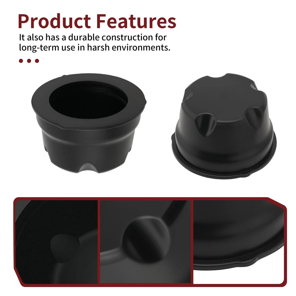 Set of 4 Wheel Hub Caps for Suzuki King Quad 400 450 700 750 (54725-09F01)
