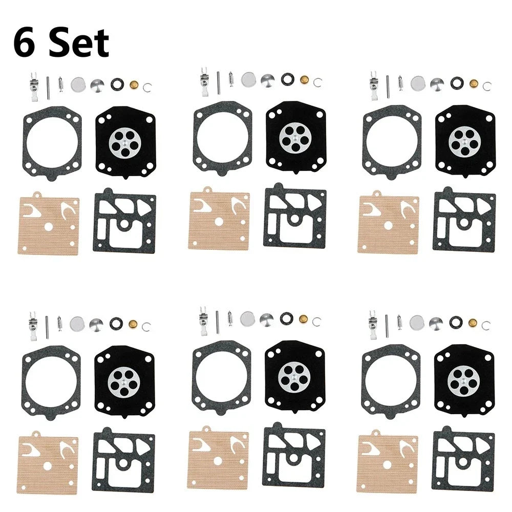 6X Carburetor Repair Kit for Walbro K22-HDA Chainsaw (Replace Parts)