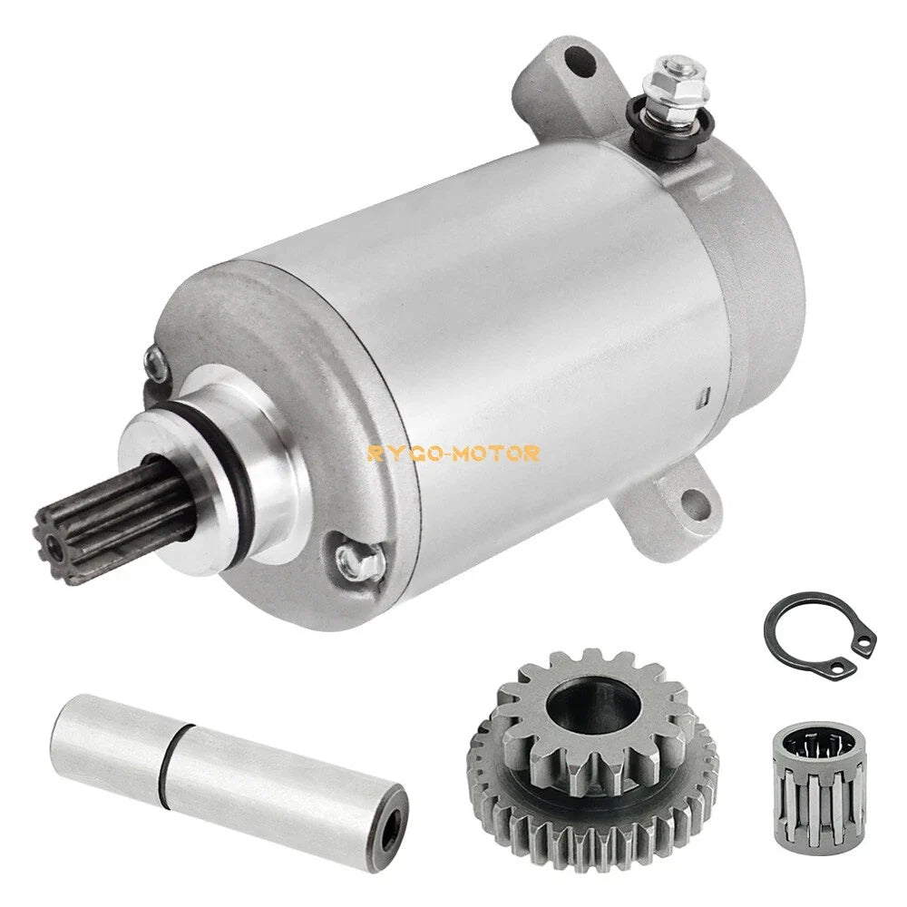 Starter Motor 9T & Idler Gear 15T/34T for Yamaha Big Bear 400 (2000–2012)