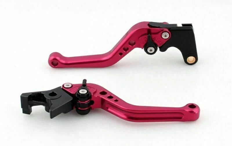 Short Brake Clutch Levers for BMW HP2 Sport (2008–2011) Red T9
