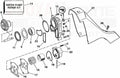OMC King Cobra Water Pump Kit with Housing 3854661 for Sterndrive (1992–1995)