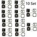 Set of 10 Carburetor Kits for Husqvarna 340 345 346 350 346XP Zama RB-122