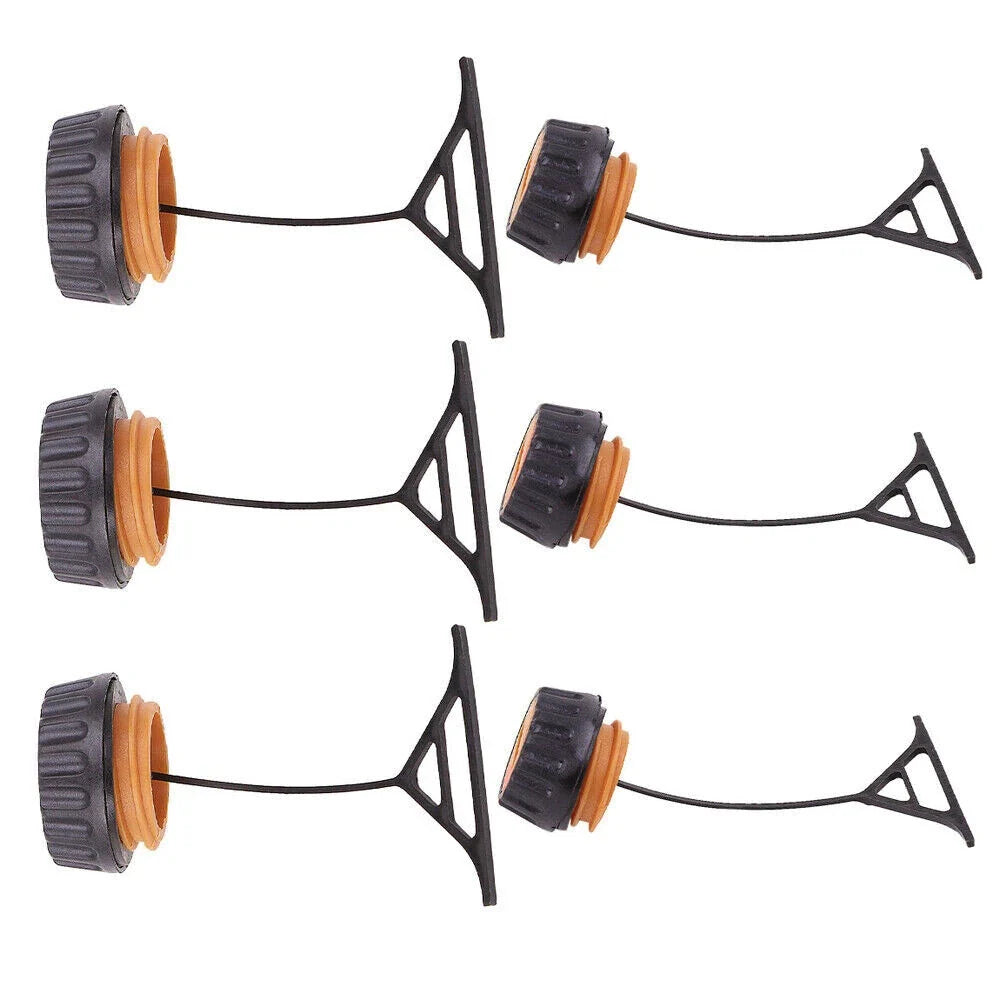 3X Gas Fuel Cap & 3X Oil Cap for Stihl 038 021 023 024 025 034 (N/A)