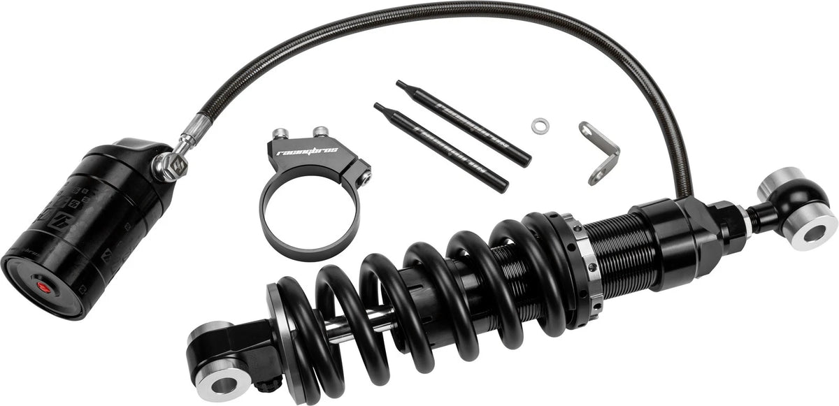 HARDDRIVE M8 Softail Remote Reservoir Shock 13 in for Harley Davidson FXFB
