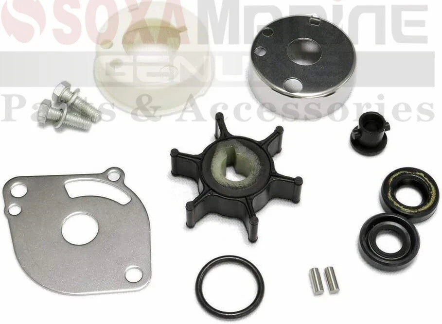 Water Pump Service Kit for Yamaha Marine 2MSH 2Stroke (18-3462, 6A1-W0078-02)