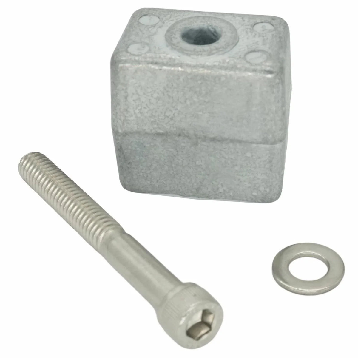Zinc Anode + Bolt for Johnson Evinrude 60-300 Lower Unit (436745)