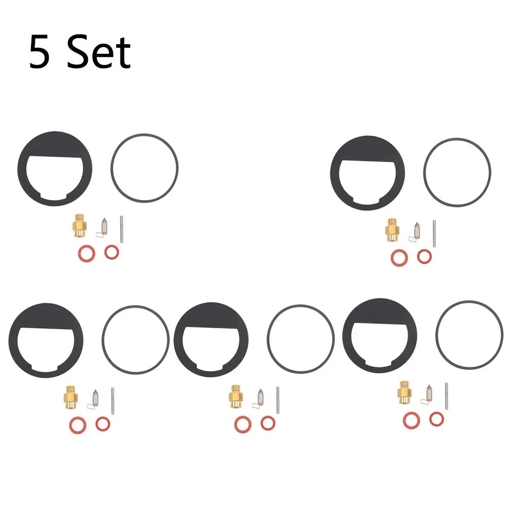 Set of 5 Carburetor Repair Kits for Kohler K301 K241 K321 K330 K331