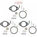 3Sets for Mercury Force 90/95HP Outboard Carburetor Rebuild Kit FK10357 809735A1