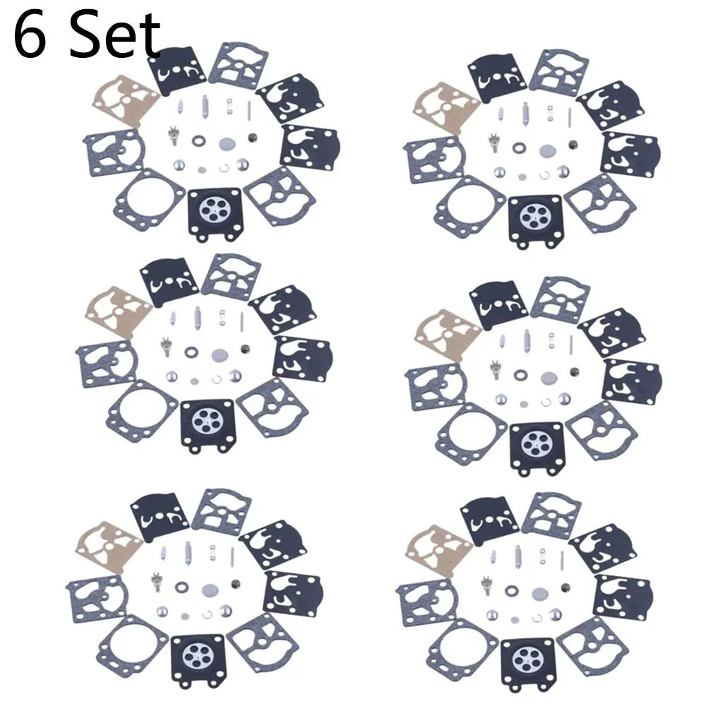 6x Carburetor Gasket Kit for Walbro K24-WAT WT866 WT924 WT773 WT775