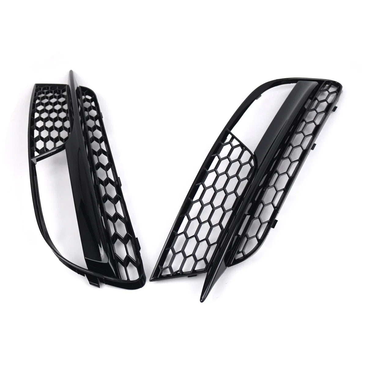 Set of 2 Front Lower Bumper Grill Fog Light Covers for Audi A5 (2011–2016)
