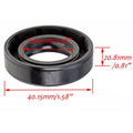 2Pcs Axle Seal for Husqvarna RS800 (590100301, GT41857, 21549029)