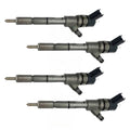 0445110307 for Cummins QSB 3.3L Komatsu PC130-8 PC138US-8 4PCS Fuel Injector