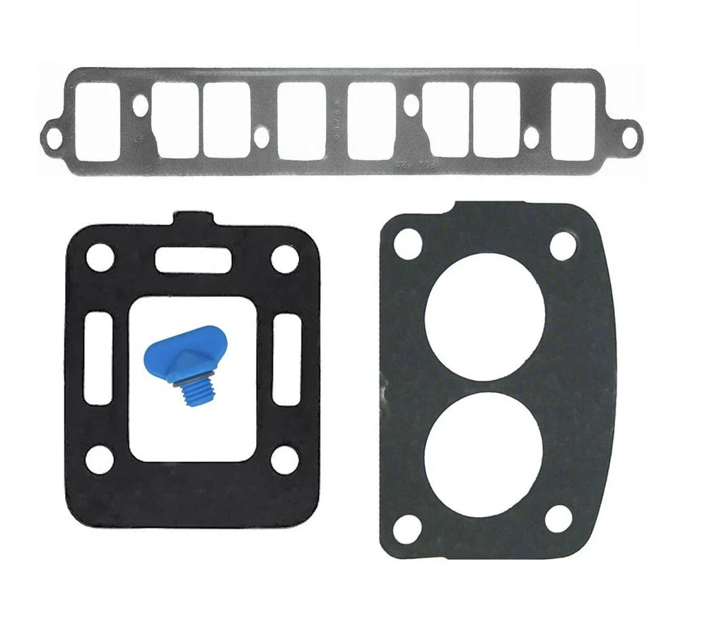 Exhaust Manifold Gasket Kit for Mercruiser 2.5L 3.0L 4cyl (27-53354 27-99777 27-64692)