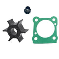 Water Pump Impeller with Gasket Damper for Yamaha 2 Stroke 6HP 8HP Outboard 6G1