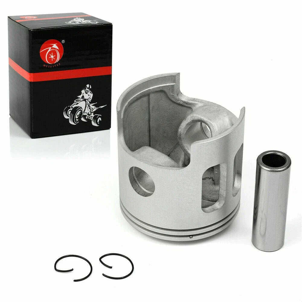 Piston Gasket & Ring Kit for Yamaha G1 2-Cycle Golf Cart (1979–1989)