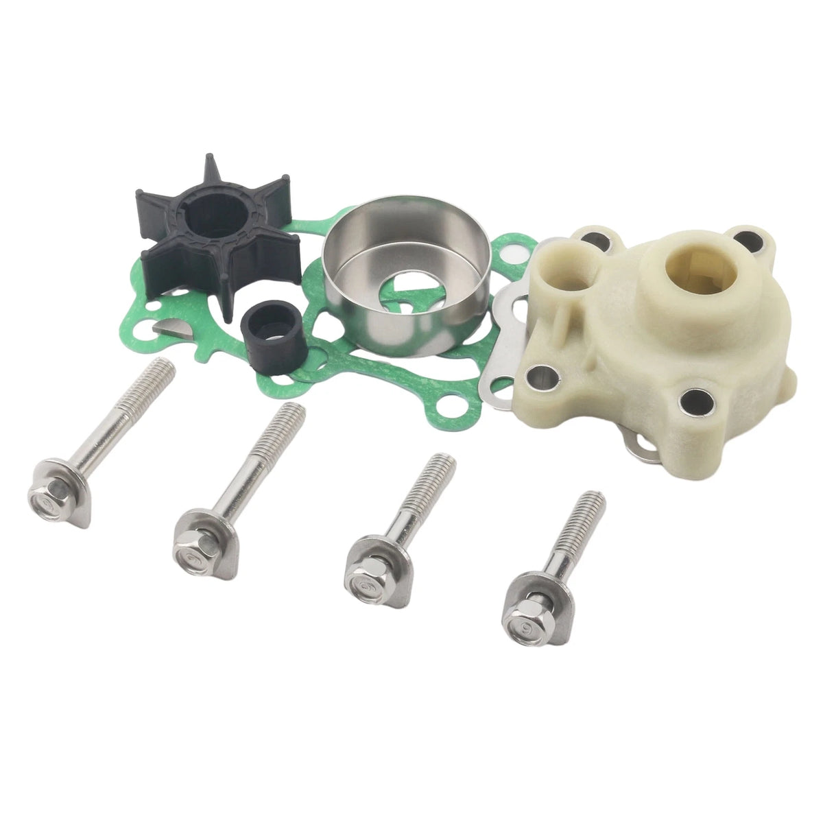 Water Pump Kit for Yamaha Outboard 55 HP 2 Stroke 1989-95 663-W0078-A0 663-W0078