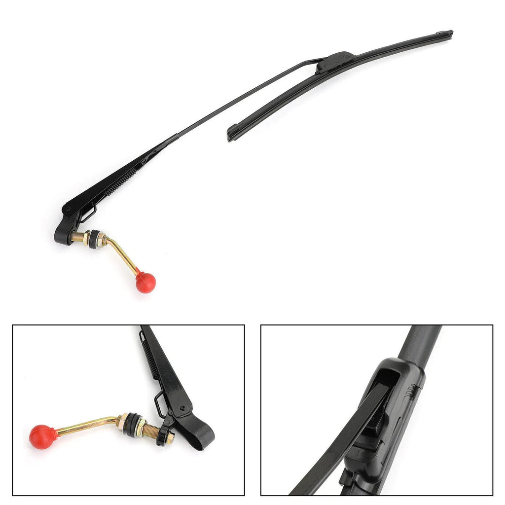 Manual Hand Windshield Wiper Set for Polaris RZR 900 1000 (2015–2023)