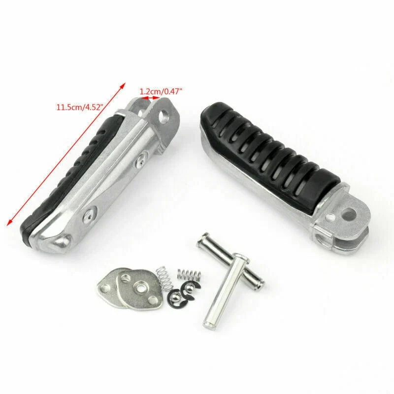 F&R Footrest Pedals for Suzuki GSXR600 GSX-R GSX750 GSX1000 (T9)