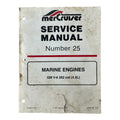 MerCruiser 90-861328 1297, Service Manual #25 Marine Engines GM V-6 262 Cid 4.3