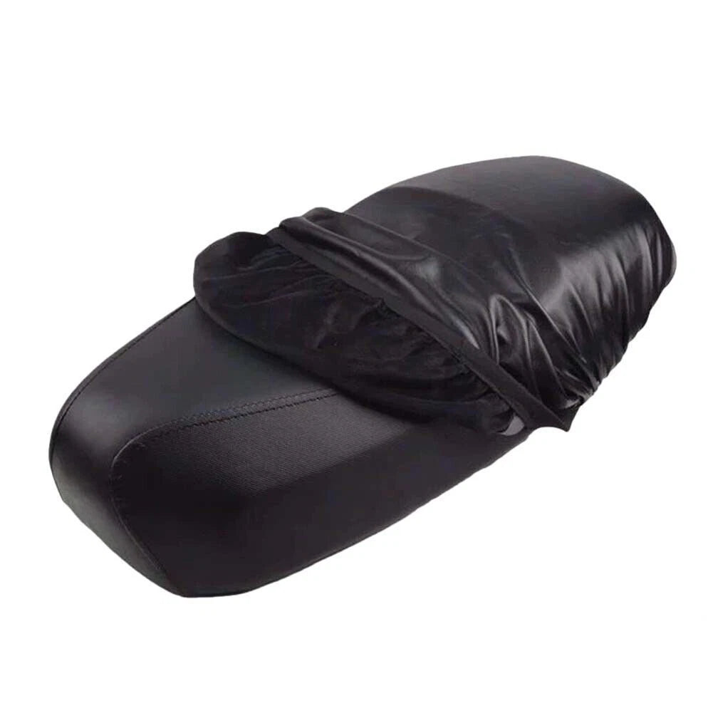 Seat Cover Leather Fabric Black Motorcycle Accessories Motorcycle Seat Cover