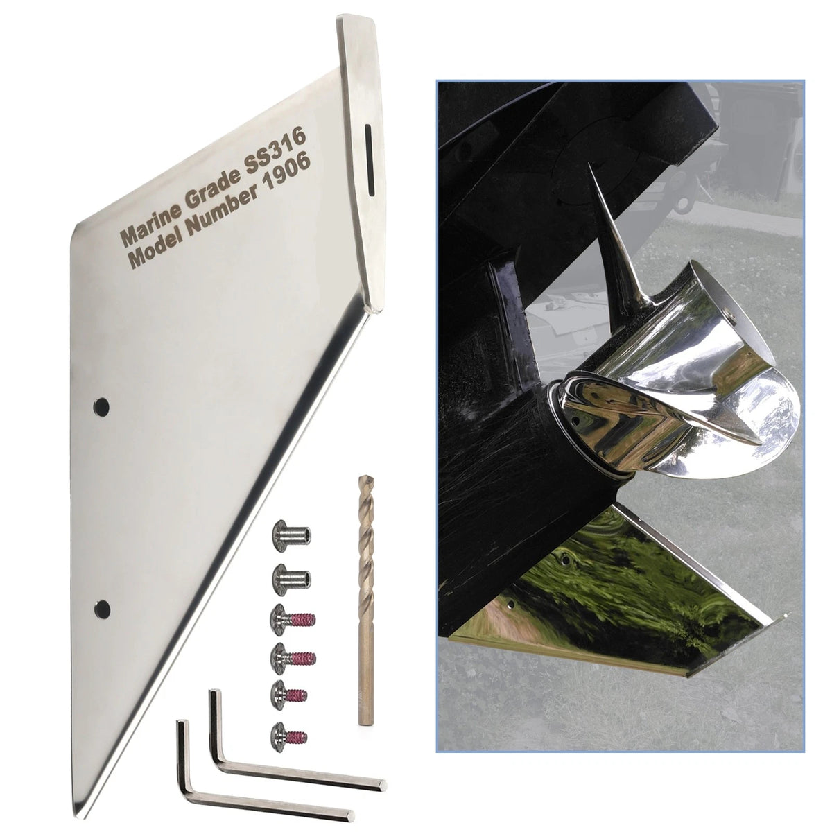 Skeg Guard Fits Force Outboard Marine Models 27071