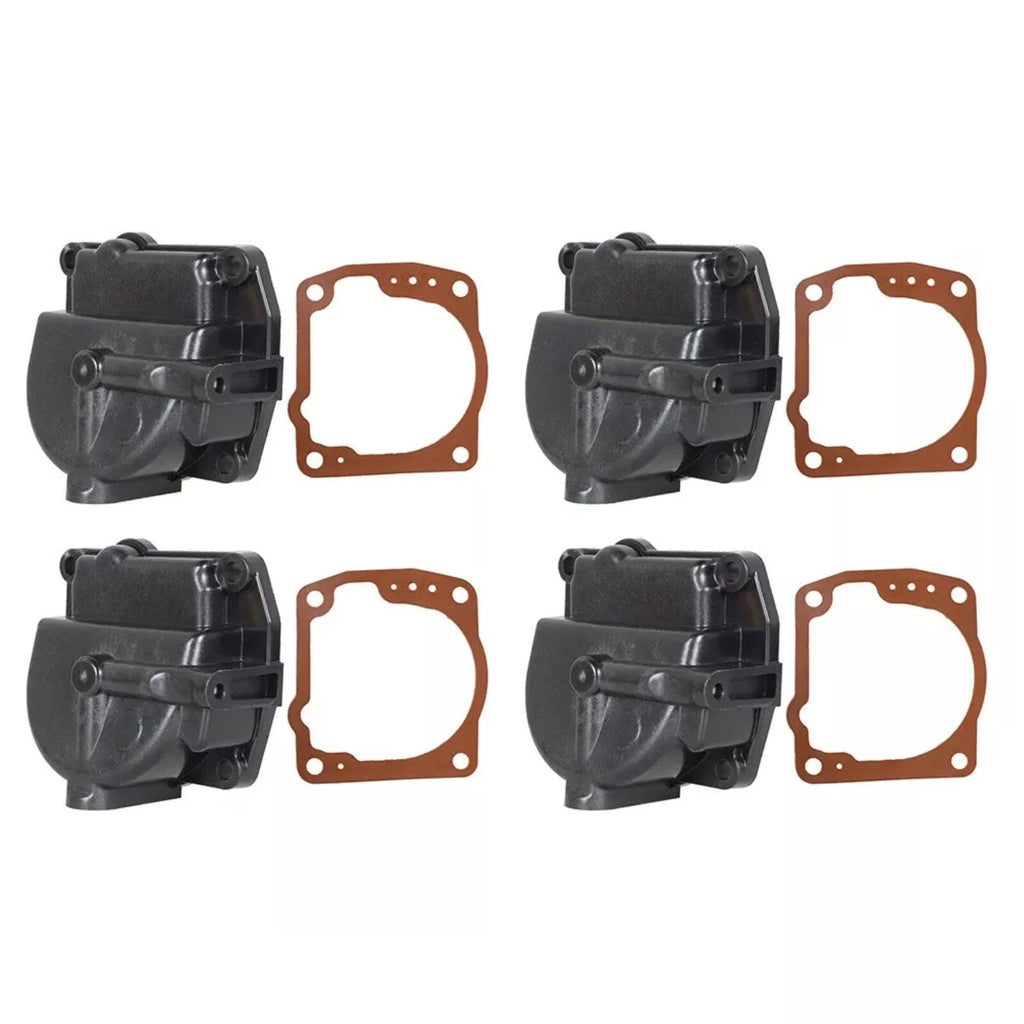 Set of 4 Carb Bowl Float Chamber Assembly 433000 for Johnson Evinrude 90-175hp (1994–Present)