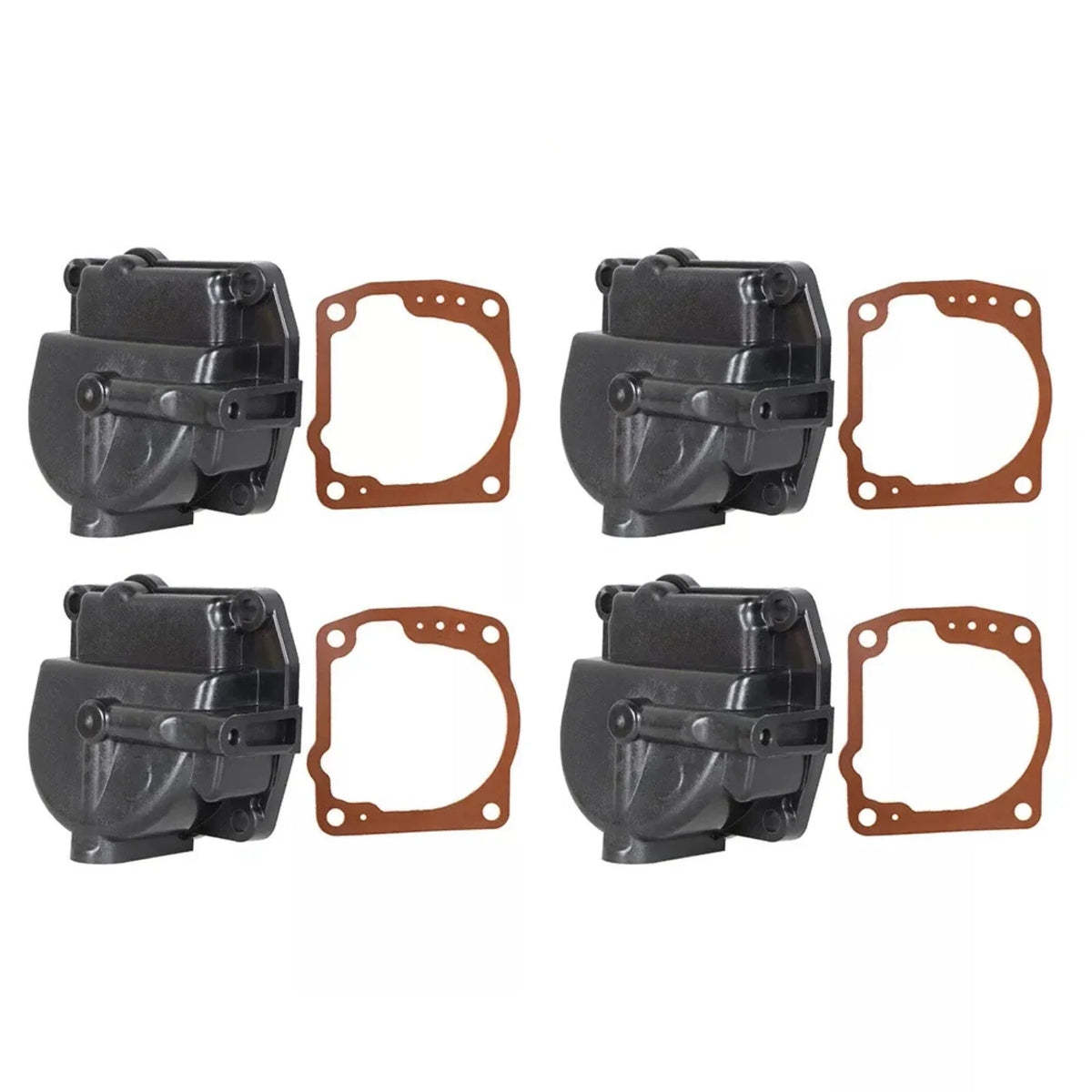 Set of 4 Carb Bowl Float Chamber Assembly 433000 for Johnson Evinrude 90-175hp (1994–Present)