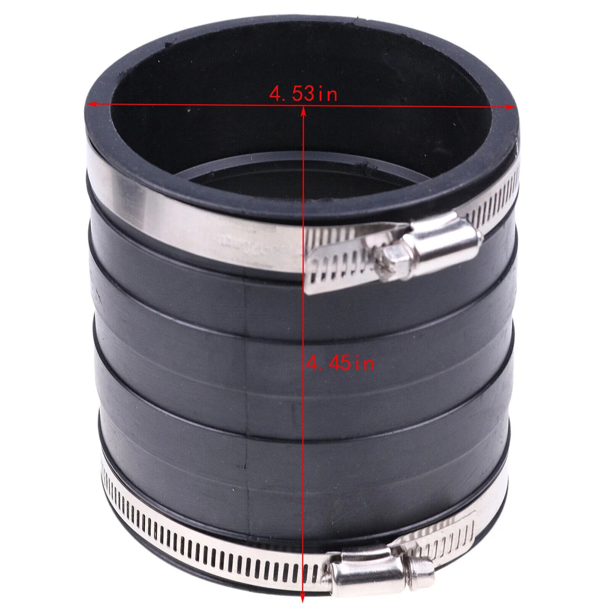 Rubber Coupler Hose Bellows for OMC Volvo Penta 4.3/5.0/5.7L (3852696, 3863450)