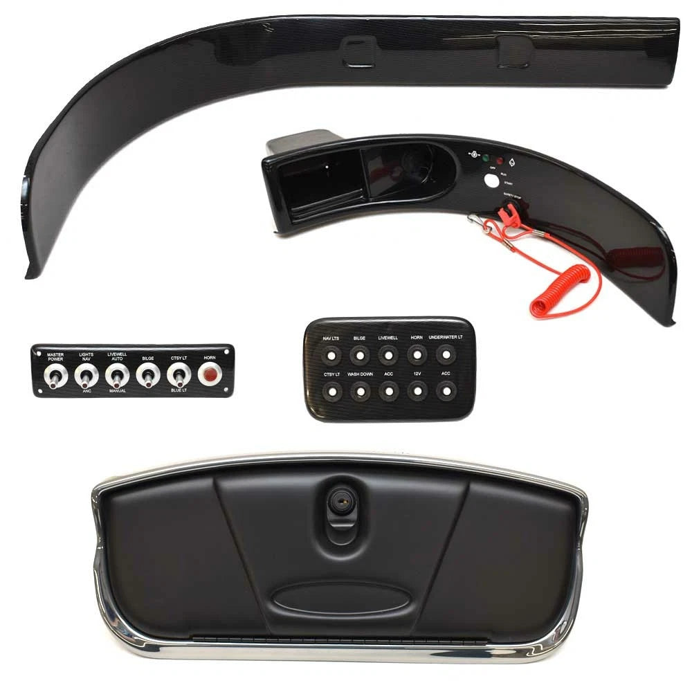 Crestliner Boat Dash Panels 2244198 - 2050 - 2250 Authority 2017 (5PC)