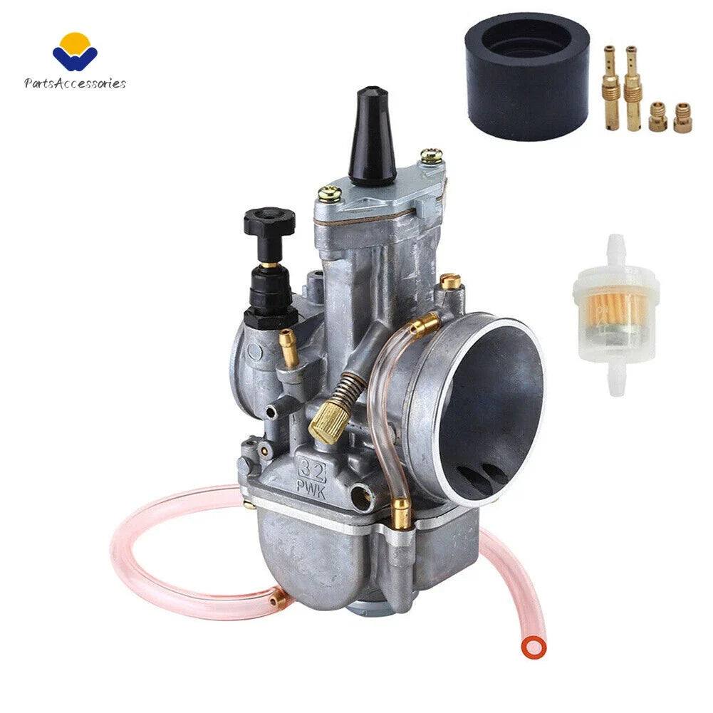 Carburetor & Air Filter for Honda CR80 CR85R CR125 CR125R Suzuki RM65 Kawasaki (1990–2009)