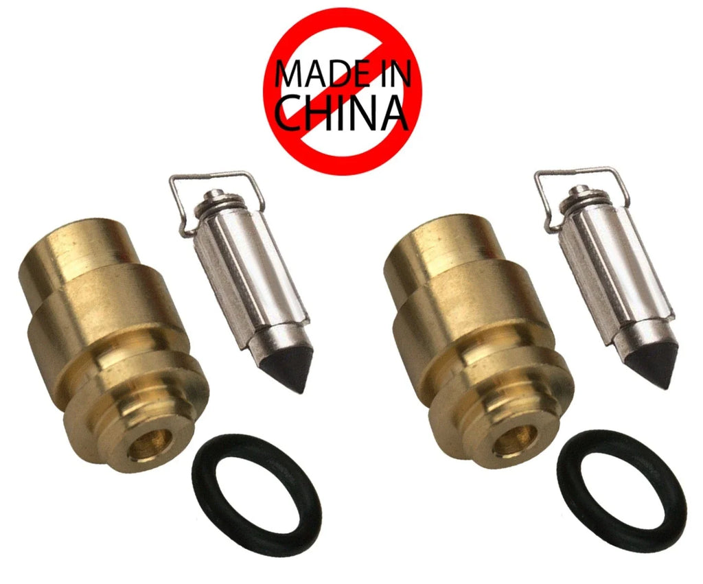 Mikuni Twin Carb Needle Valve Seat Kit 2 Pack for Sea Doo GTX GSX XP SPX (787-800)