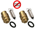 Mikuni Twin Carb Needle Valve Seat Kit 2 Pack for Sea Doo GTX GSX XP SPX (787-800)