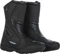 Fly Racing Milepost Boots Black Size 12 Street Motorcycle Footwear
