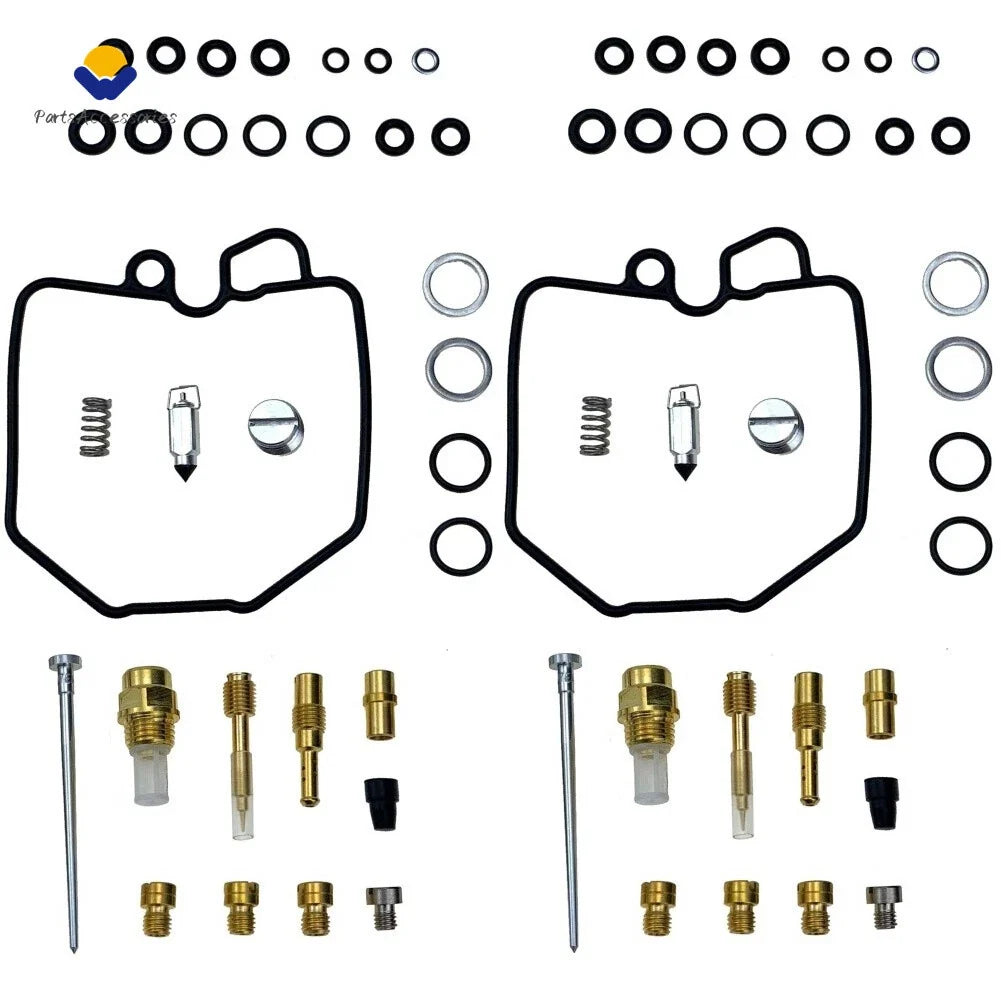 Set of 2 Carburetor Rebuild Kits for Honda Silver Wing 500 GL500 GL500I CX500 (1981–1982)