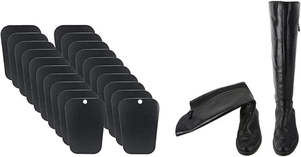 20 Pieces Boot Shaper Inserts for Tall Boots - Black