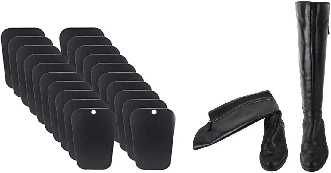 20 Pieces Boot Shaper Inserts for Tall Boots - Black
