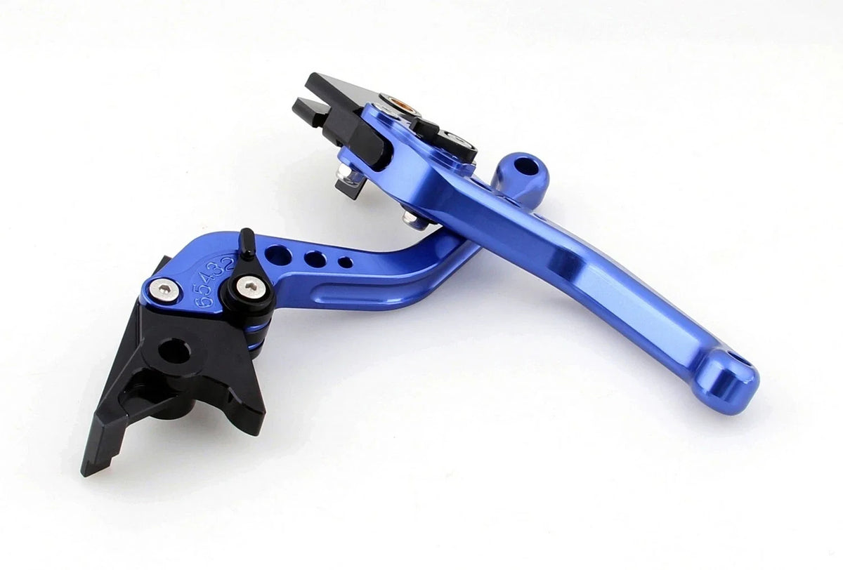 Short Brake Clutch Levers for BMW F800S F800ST F800GS F650GS F800R (2006–2013) Blue
